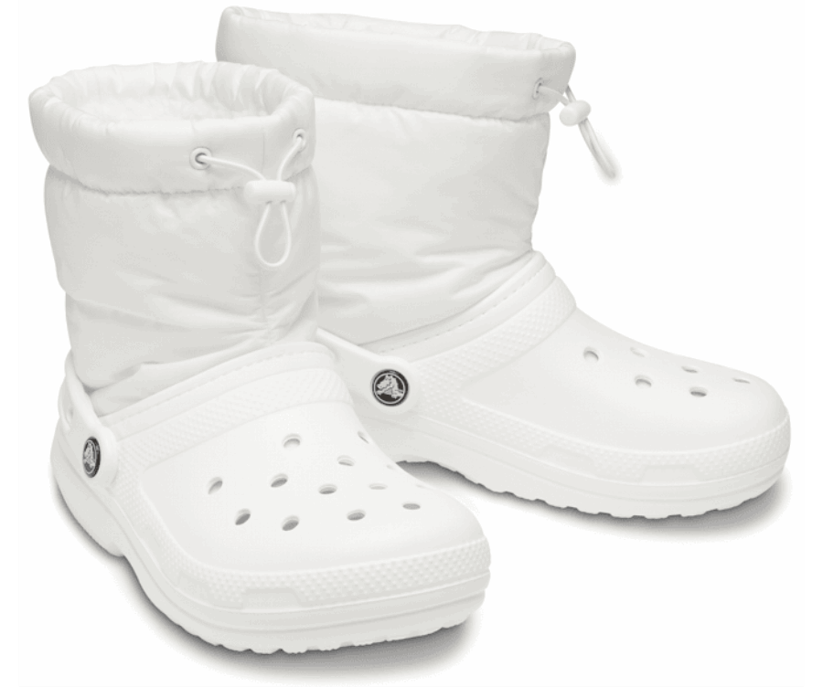 Crocs Classic Lined Neo Puff Boot White [CROCSZA202] : Crocs South ...
